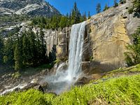 The Vernal Falls via the Mist Trail