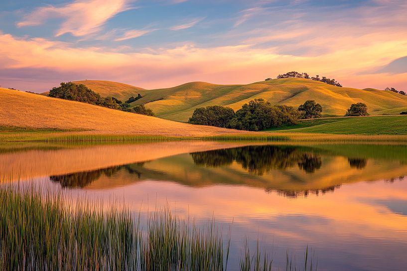 Peaceful view of nature by Poster Art Shop