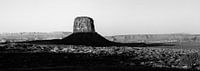 Monument Valley black and white photo (XL)