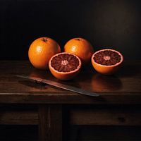 Blutorangen Stilleben