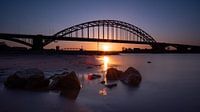 Sonnenuntergang Waalbridge Nijmegen