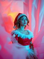 frauen weihnachtsmann kostüm