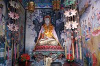 Guanyin buddhistisches Idol in Nische 01