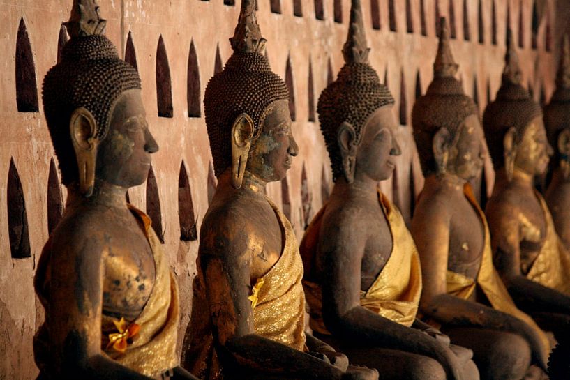 Statues de Bouddha par Gert-Jan Siesling
