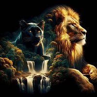 Der Löwe und Panther