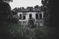 Verlassene holländische Villa