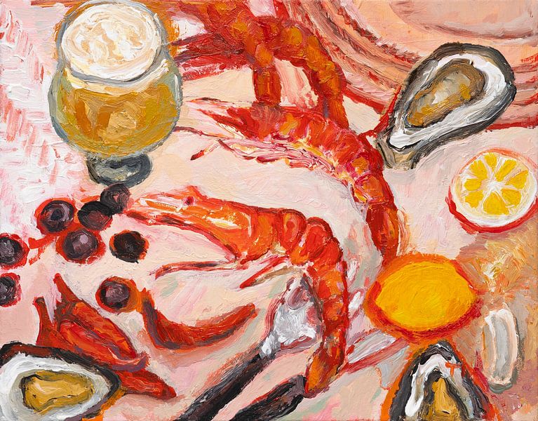 Fruits de mer par Tanja Koelemij