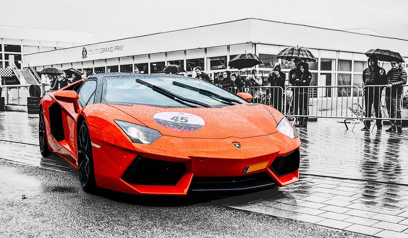 Lamborghini Aventador par Peter Deschepper
