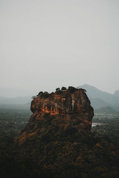 Lion Rock Sri Lanka by Sven Goedhart