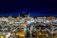 Schwimmender Weihnachtsmarkt in Leiden