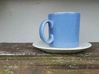 Een koffie kop.