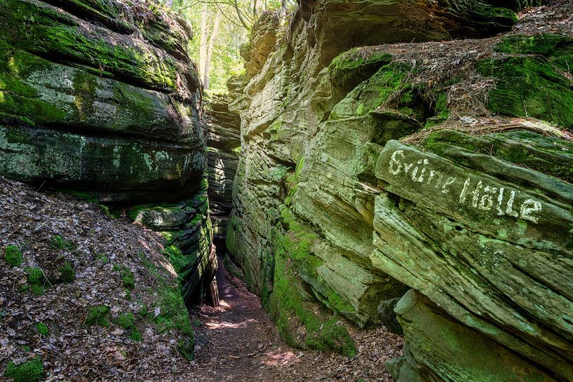 Felsenland in the Southern Eifel, Rhineland-Palatinate, Germany by Alexander Ludwig