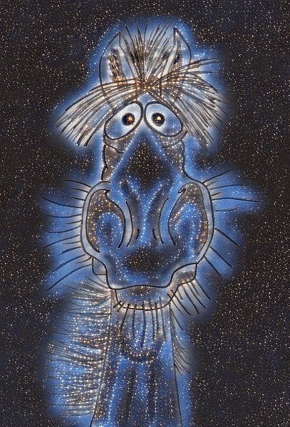 Horse head ( drawing ) by Jose Lok