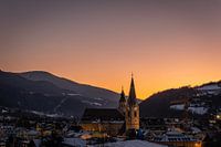 Il Duomo di Brixen Sonnenuntergang