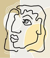 Linienzeichnung LOOKS