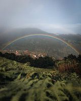 Double rainbow, Madeira.