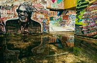 Graffiti bei Dok Noord in Gent, Belgien