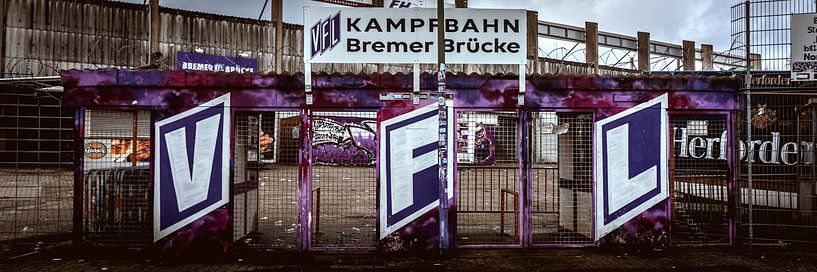 Stadium at the Bremen Brücke by The Utregter Photoraphy