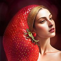 Surreal Queen of Strawberries -strawberries