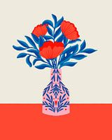 Coquelicots dans un vase