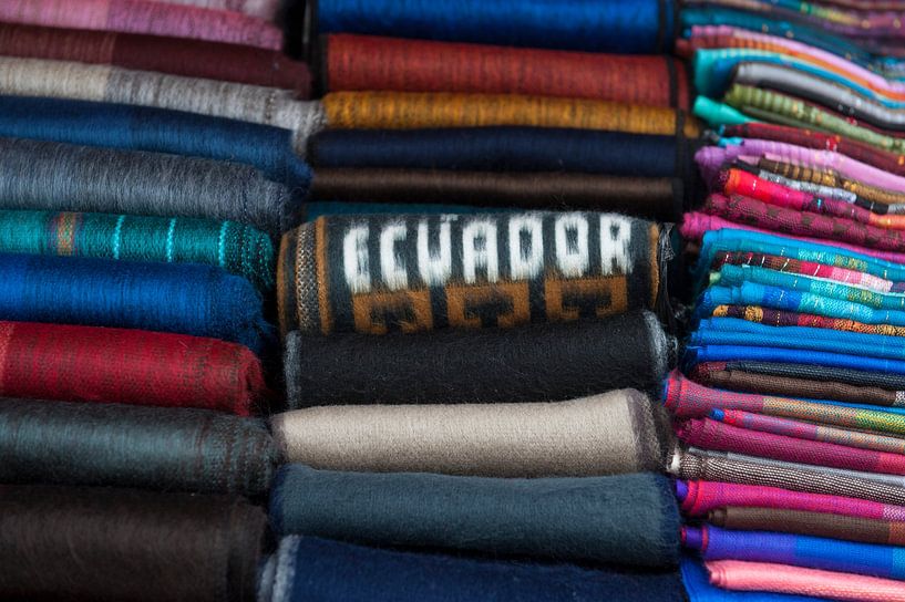 Markt Otavalo Ecuador von Richard Wareham