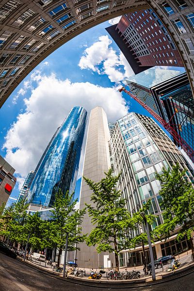 Frankfurter Bankenviertel von Günter Albers