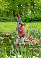 durch das Wasser gehen