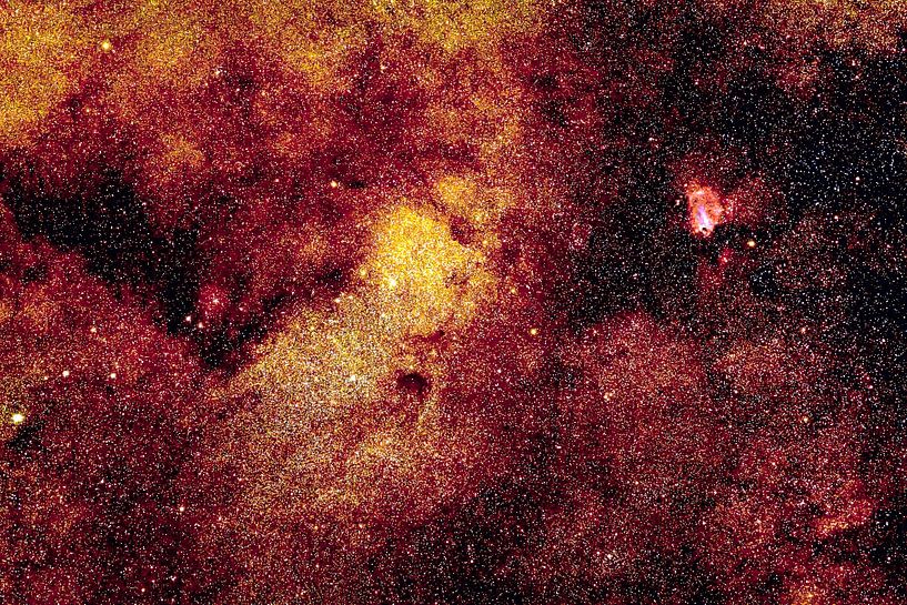 Sommermilchstraße mit Messier 17 von Monarch C.