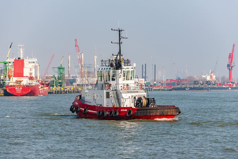 Sleepboot Texelbank Rotterdam. von Brian Morgan
