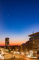 Sunset with two stars (2)