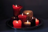 Brandende kaarsen