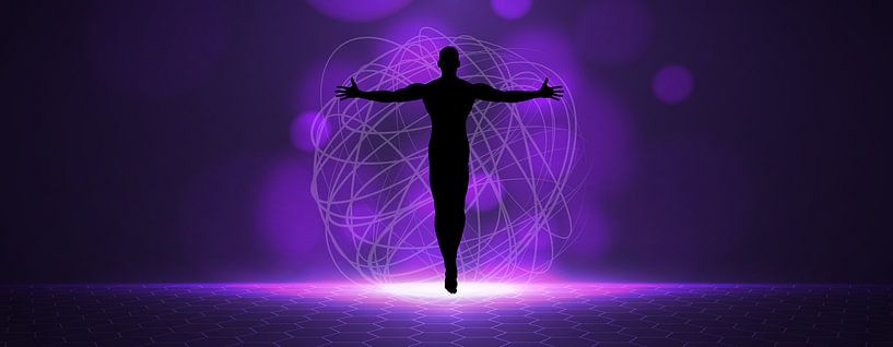 Vitruvius man by Harry Hadders Design