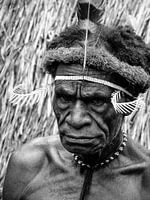 Caretaker of a black mummy