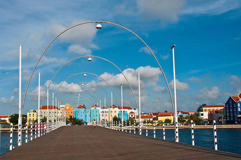 Fährbrücke in Farbe von Jacintha Van beveren