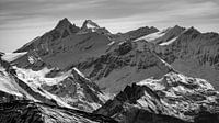 Grossglockner black and white