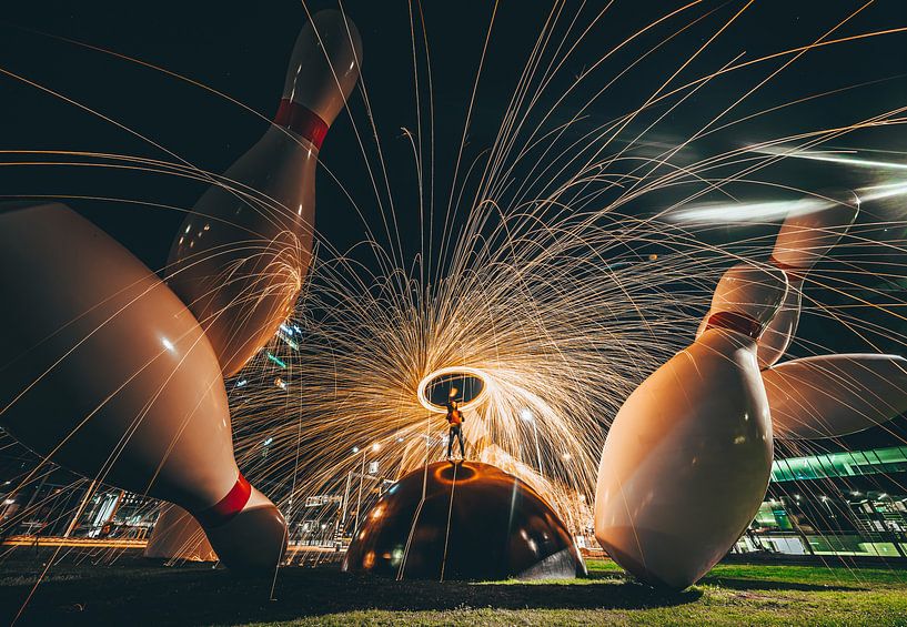 Kunstvolle Funken in EIndhoven von Martijn Van Weeghel