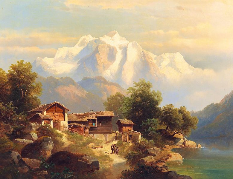 Franz Barbarini, Scene in Switzerland by Atelier Liesjes