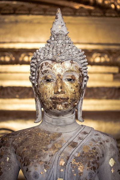 Bouddha d'or Thaïlande par Kim van Dijk