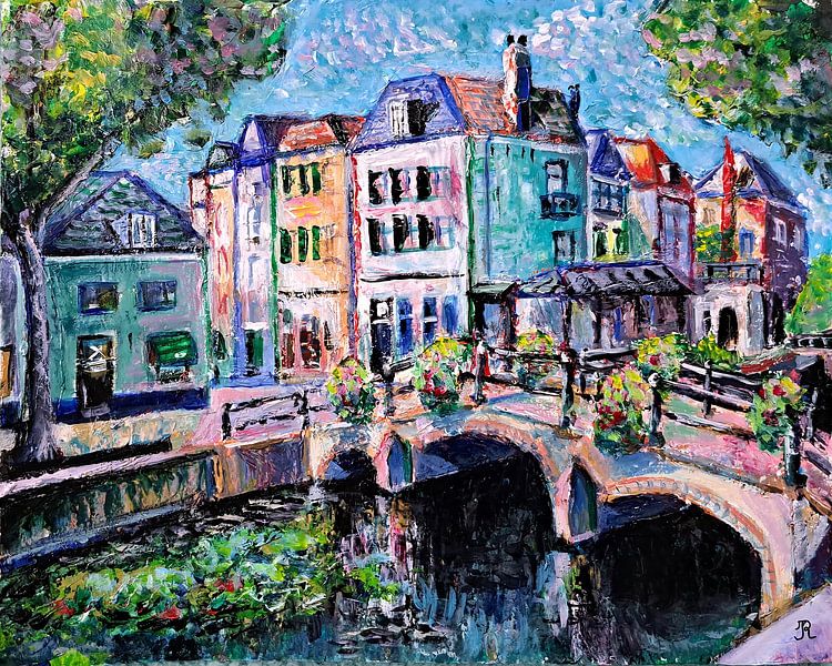 Smidswater-Maliebrug Den Haag von Irina Rammos