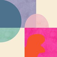 Bauhaus, geometrisch retro 50ziger