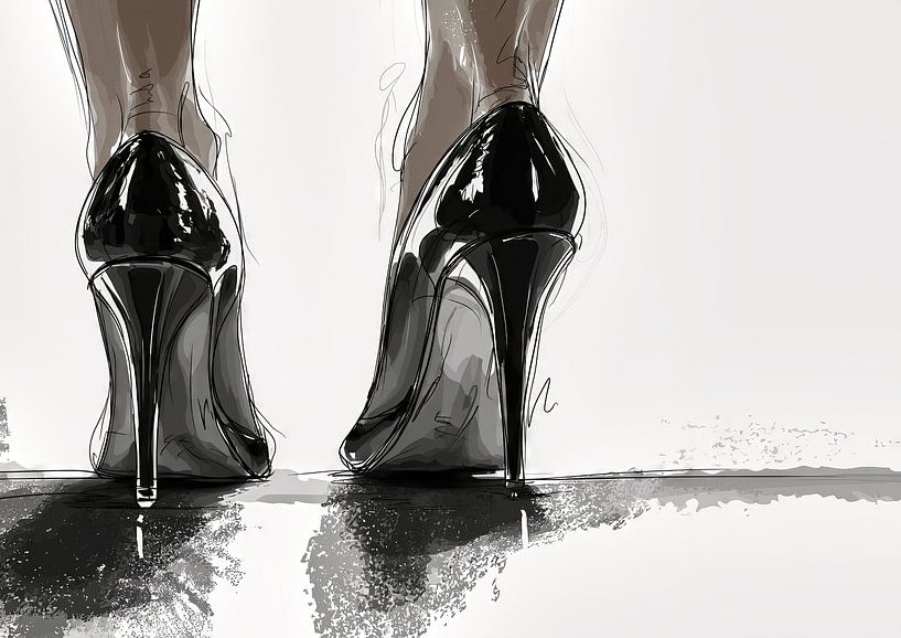 Stöckelschuhe von Frank Heinz