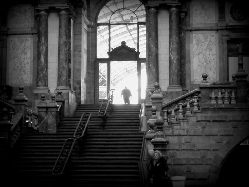 Antwerpener Bahnhof von Nicky`s Prints