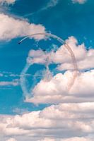 stunt flying between the clouds 4