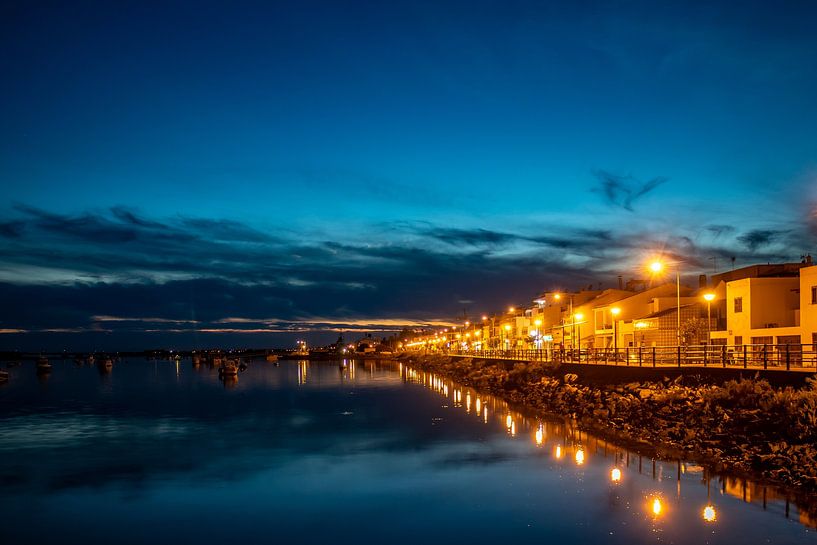 Tavira bei Nacht, Algarve Portugal von Patrick Fotografeert