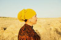 Peasant woman from Tajikistan