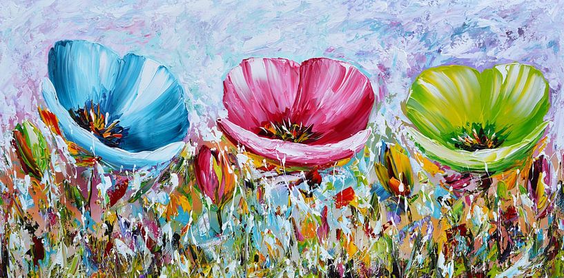 Fleurs par Gena Theheartofart