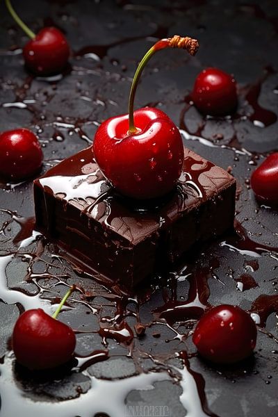 A World of Sweets 13 #Kuchen #Kekse #Schokolade von JBJart Justyna Jaszke