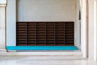 Schuhschrank in der Namazgah-Moschee