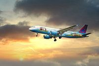 Flugzeug Brussels Airlines Bruegel