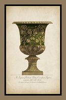 Vase ornemental ancien en vert - Gravure - Piranesi